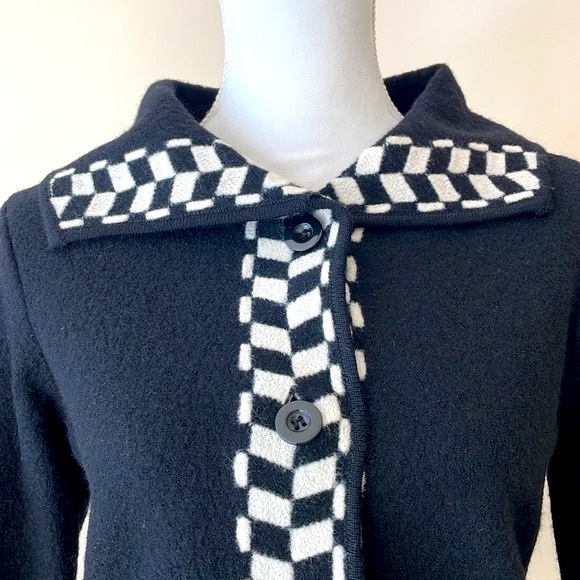 Talbots Wool Knit Cardigan Jacket - Picture 4 of 9